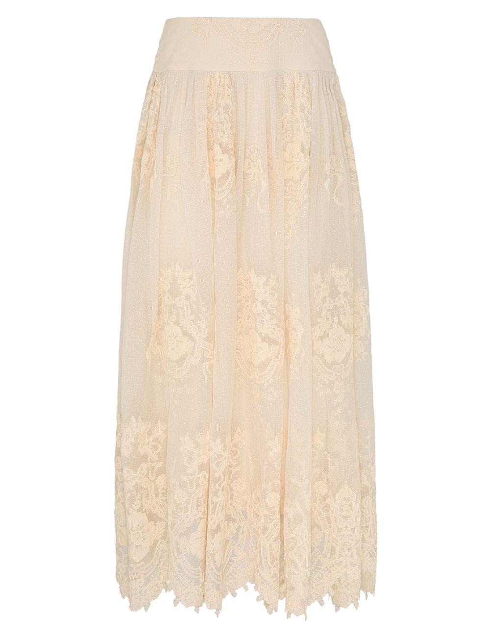 Falda Maxi de Encaje Luna