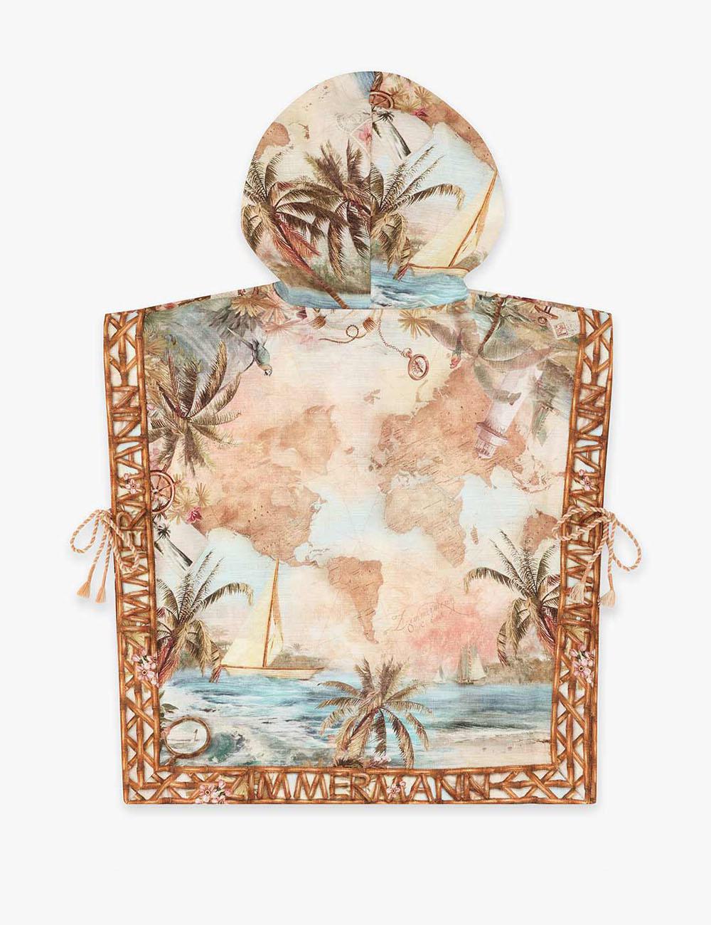 Poncho con capucha para niños Mahon