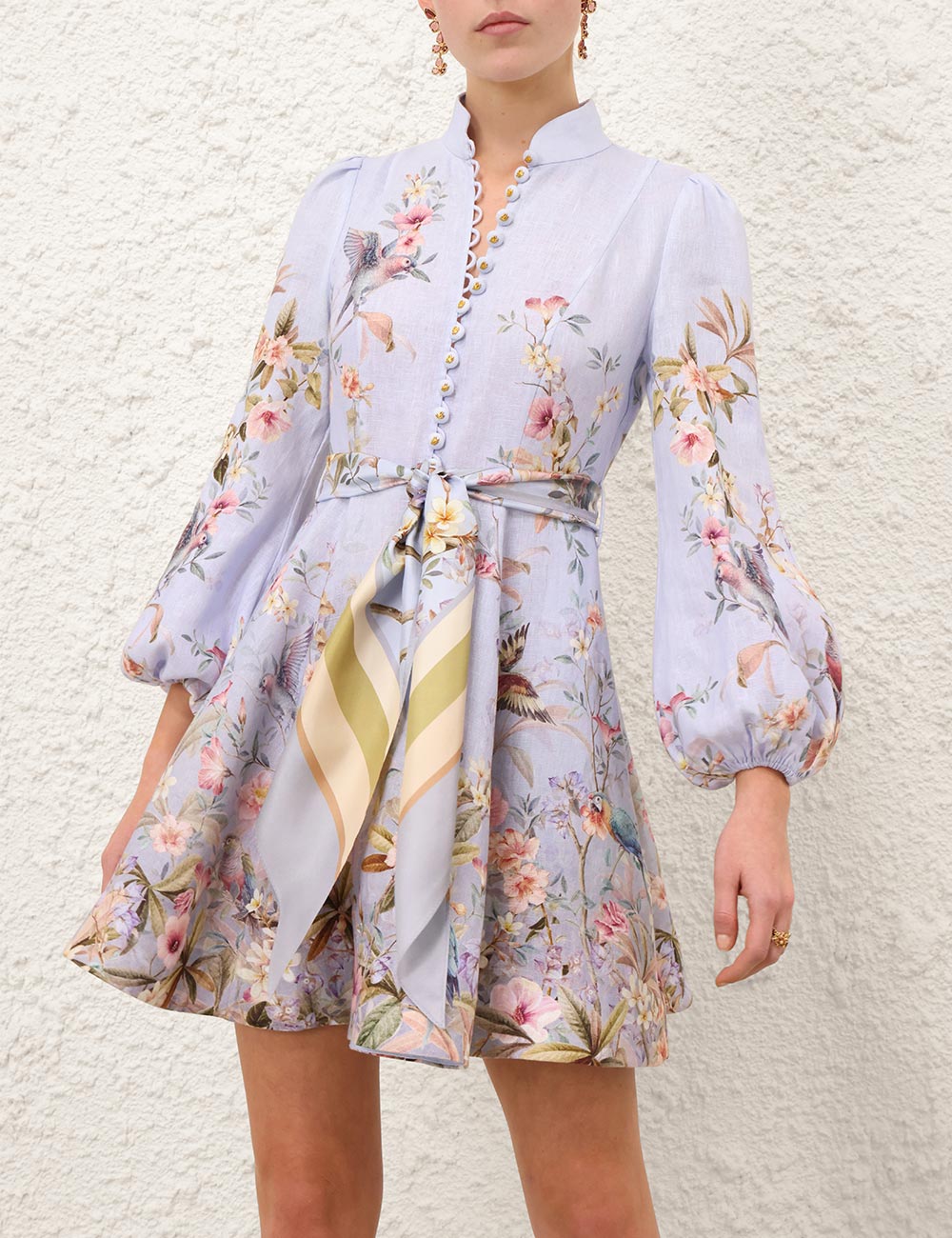Vestido Mini de Botones Rebellion