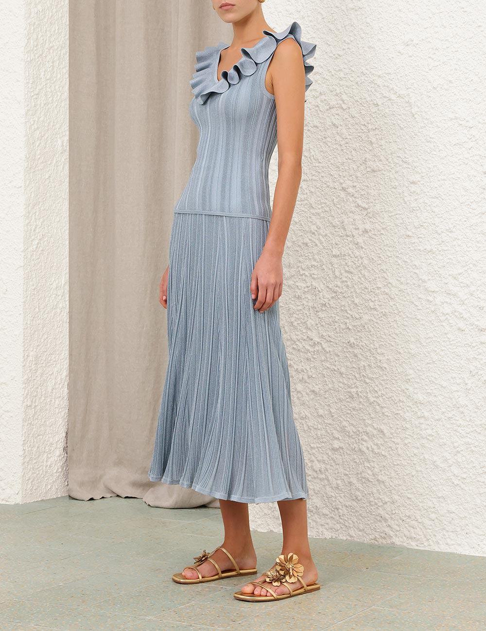 Falda Midi Metálica Aster