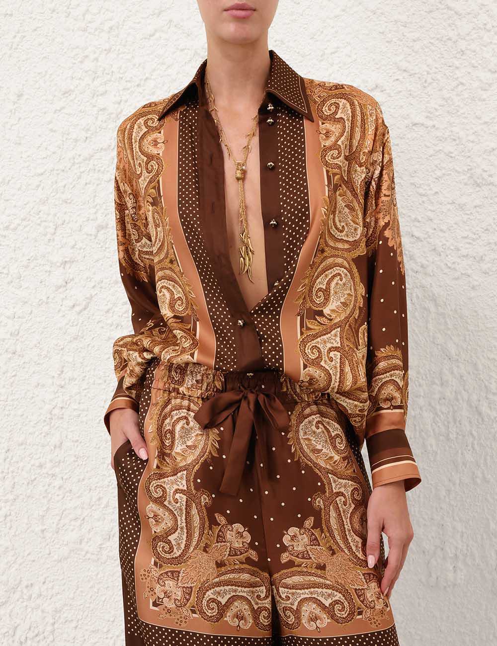 Camisa Relajada Luna