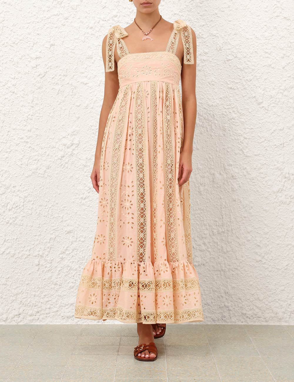 Maxi con Estampado Texturizado Awaken