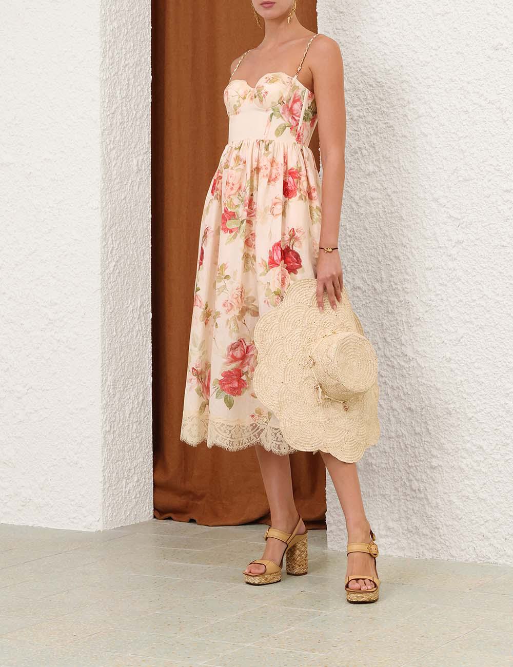 Vestido Midi de Pícnic Roselight