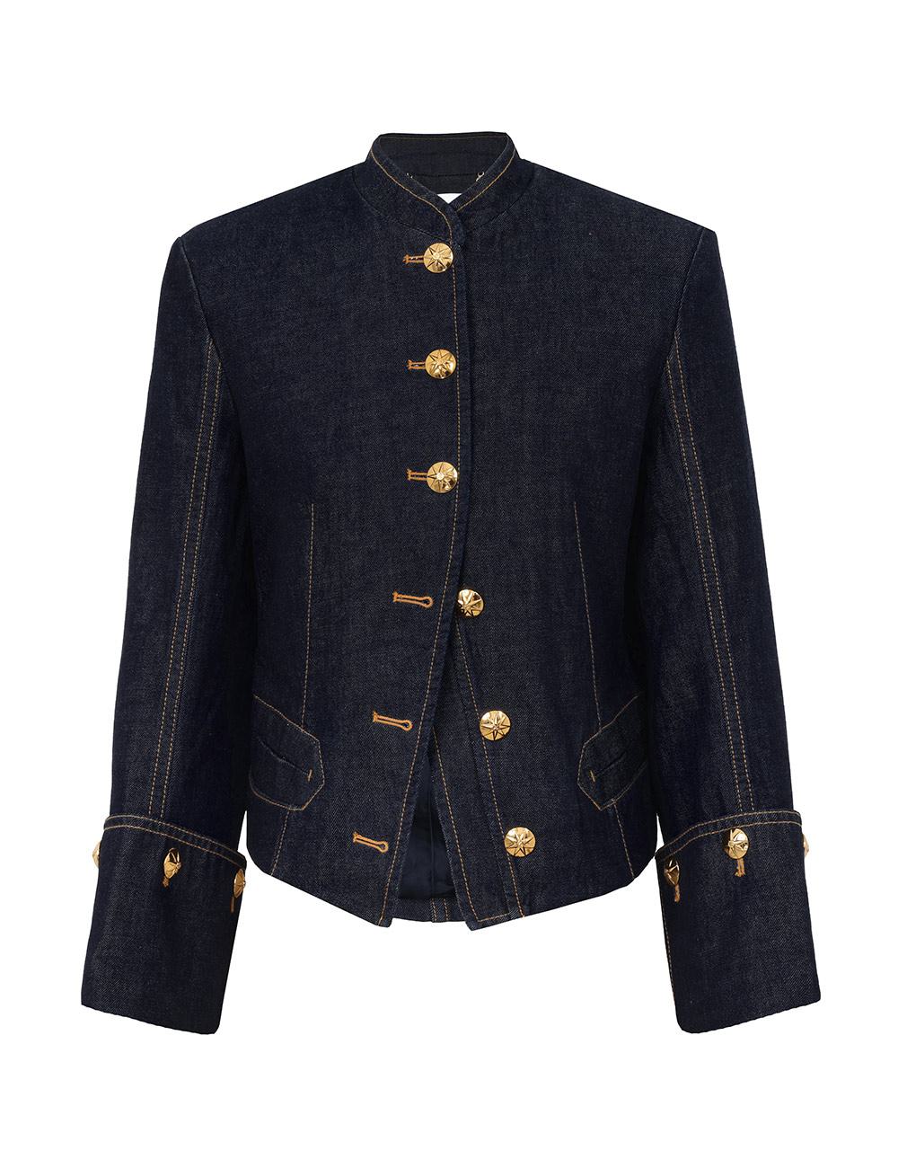 Chaqueta Pirata de Denim