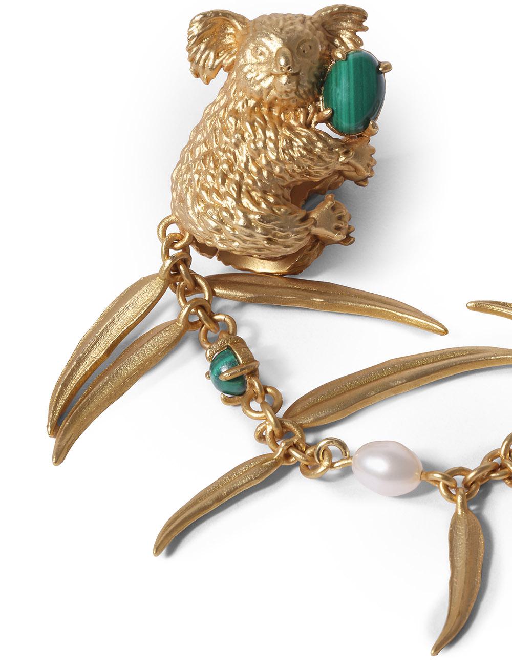 Mira Ear Cuff de Cadena Individual
