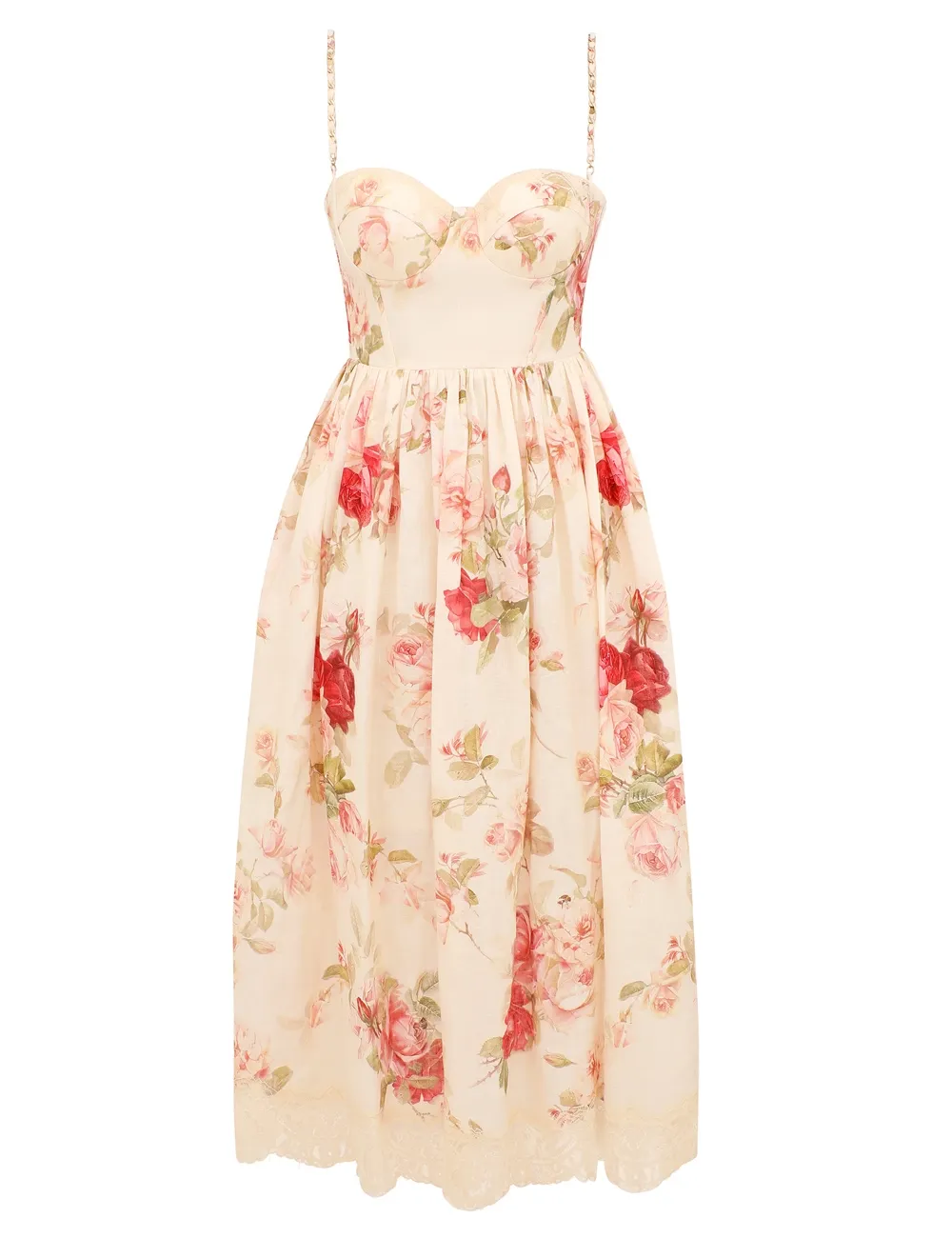 Vestido Midi de Pícnic Roselight