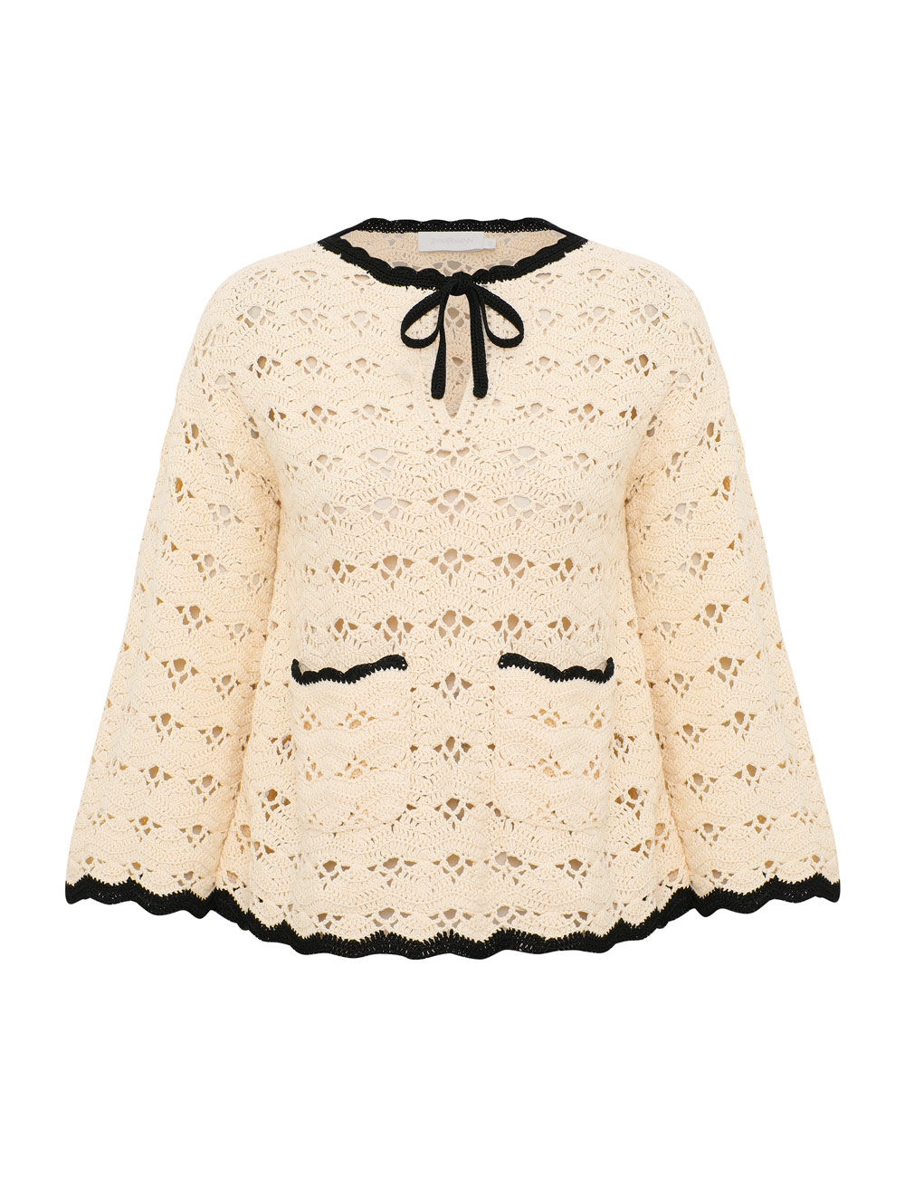 Top de Túnica de Croché Aster