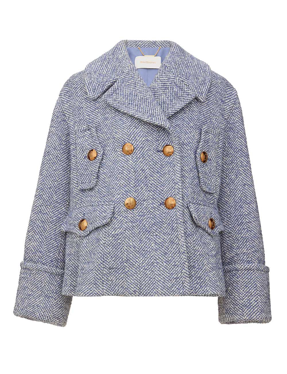 Chaqueta Peacoat Herringbone Rebellion Chaqueta Peacoat Herringbone Rebellion