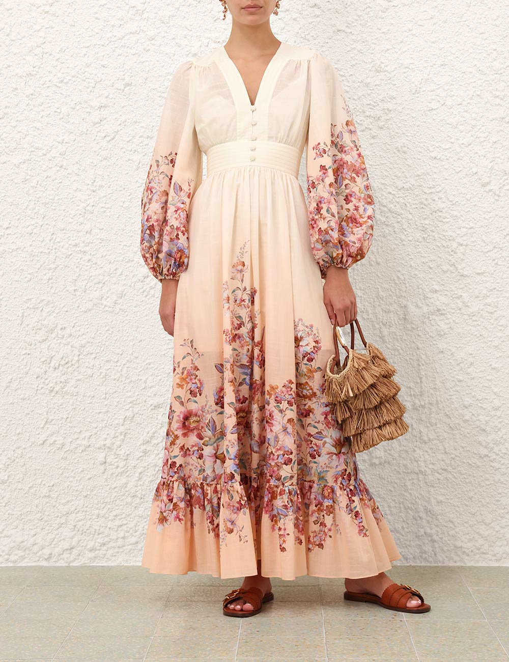 Vestido Maxi Escote Profundo Awaken