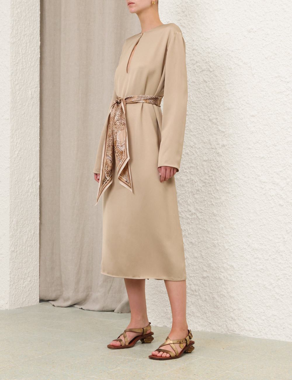 Vestido túnica de twill Rebellion