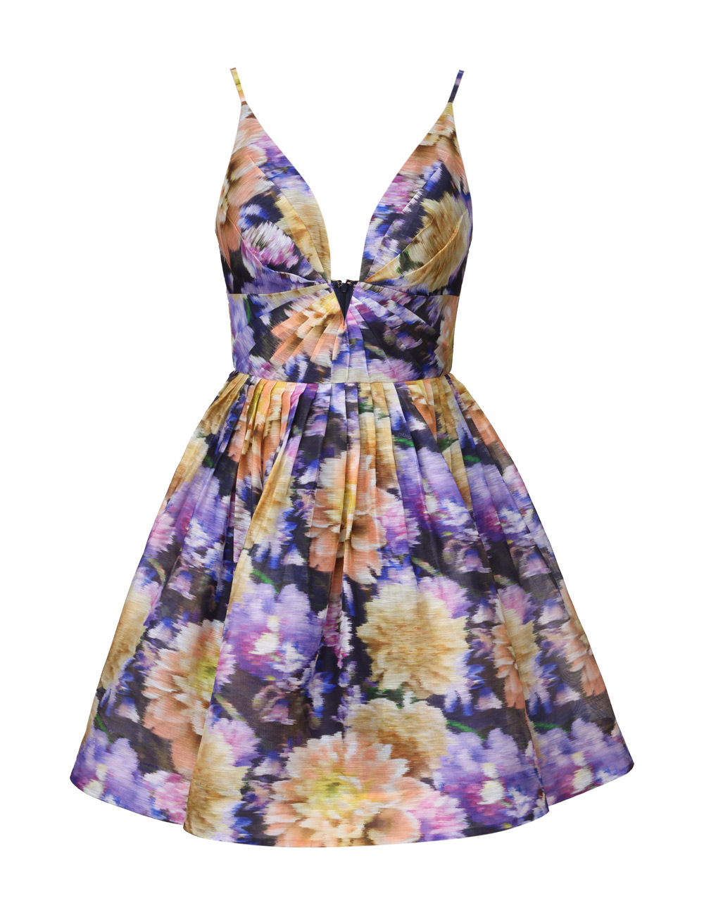 Vestido Mini Escote en V Luna