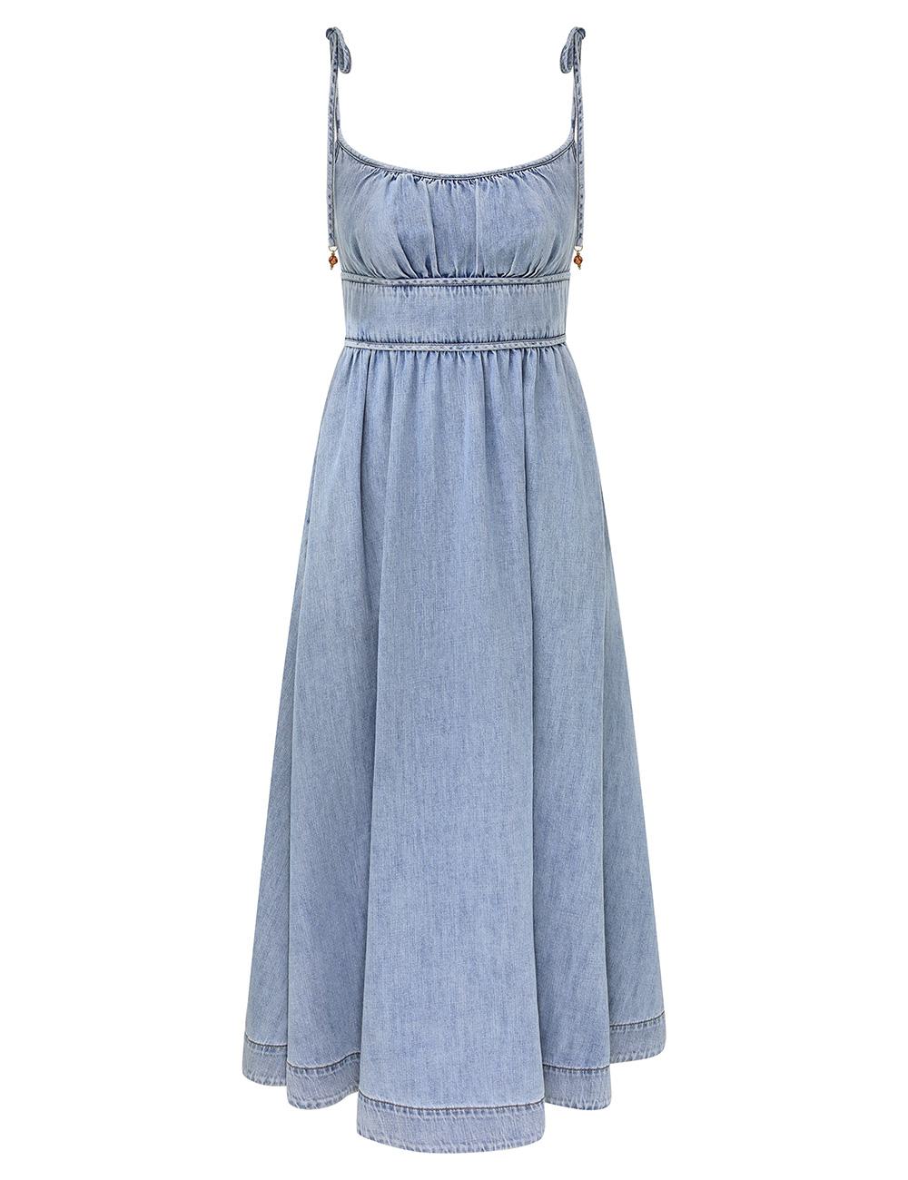 Vestido de Pícnic de Denim Wanderlust