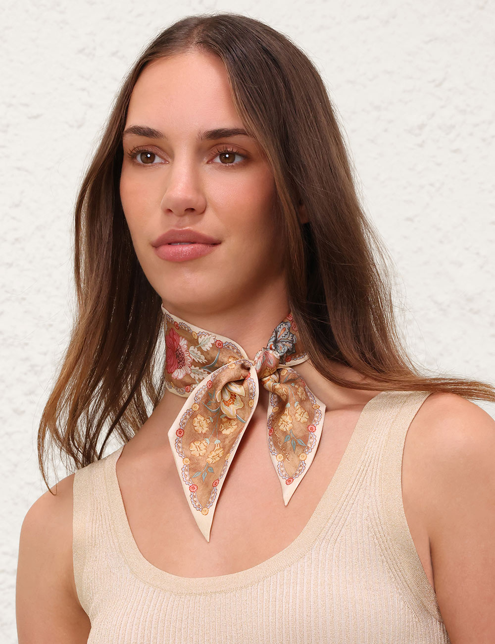 Pashmina de Raso Estampado