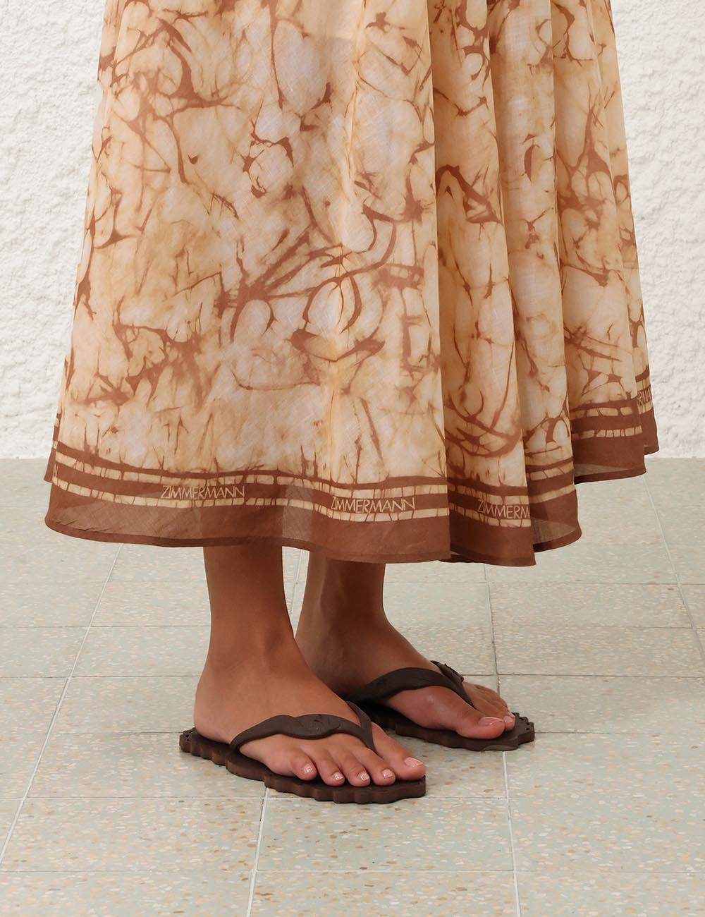Sandal de tiras Seafoam