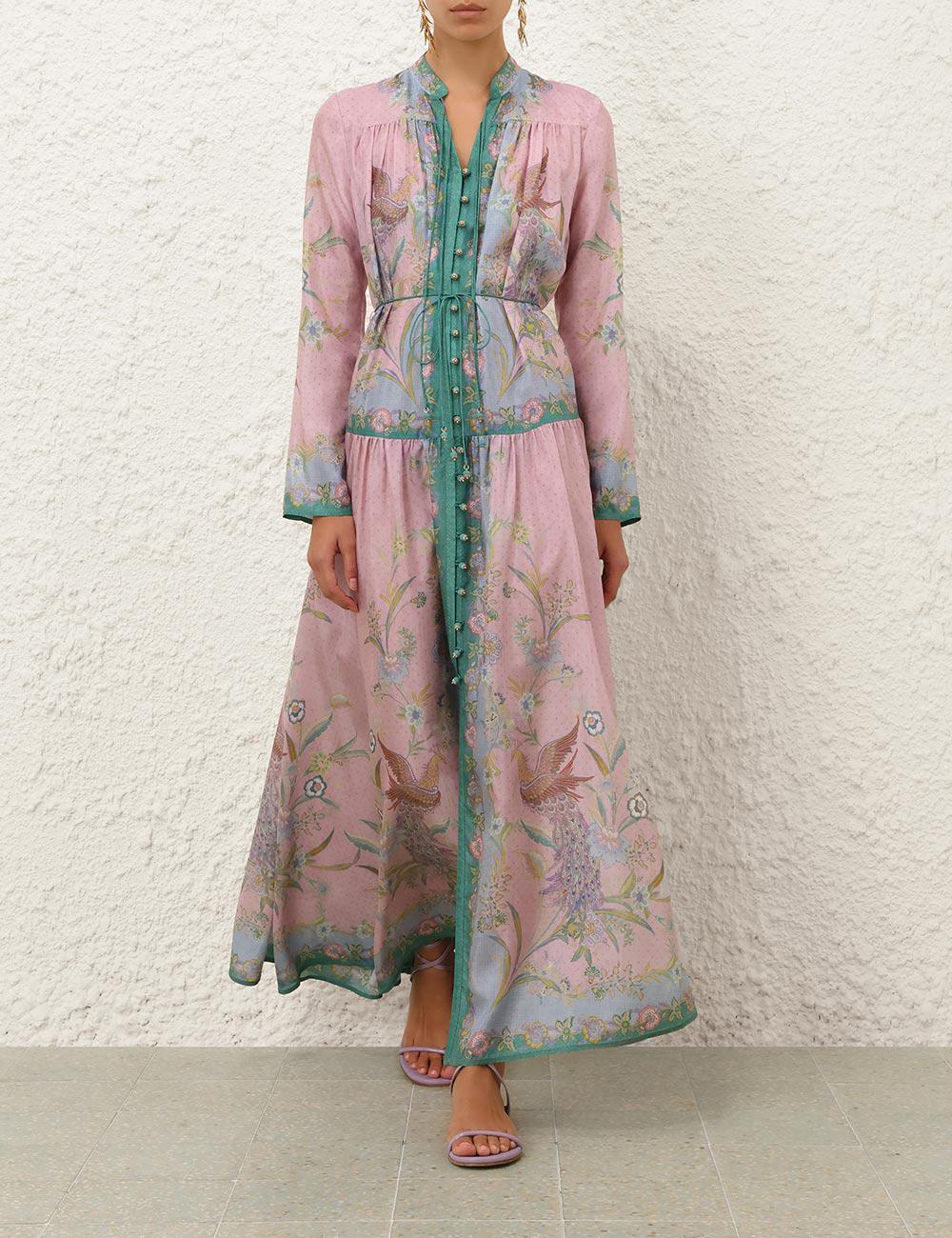 Vestido Maxi de Manga Larga Indra