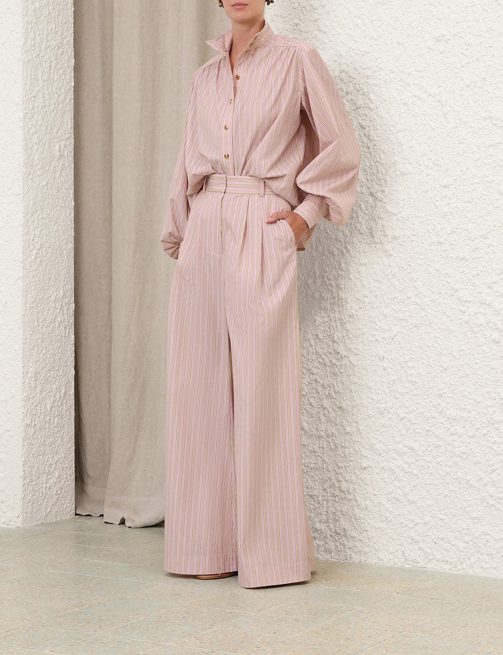 Pantalón de Pierna Ancha Stripe