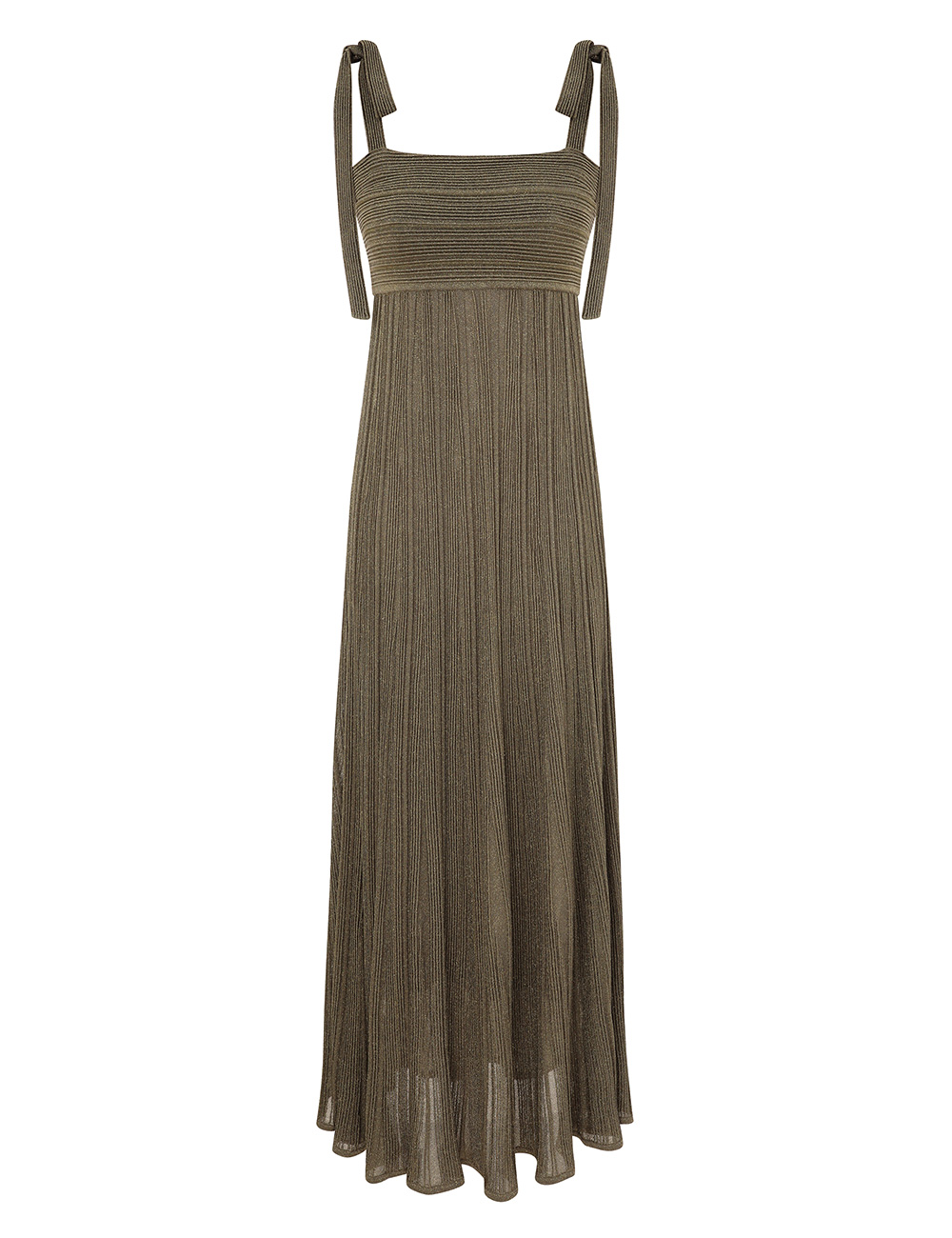Vestido maxi metálico Wanderlust