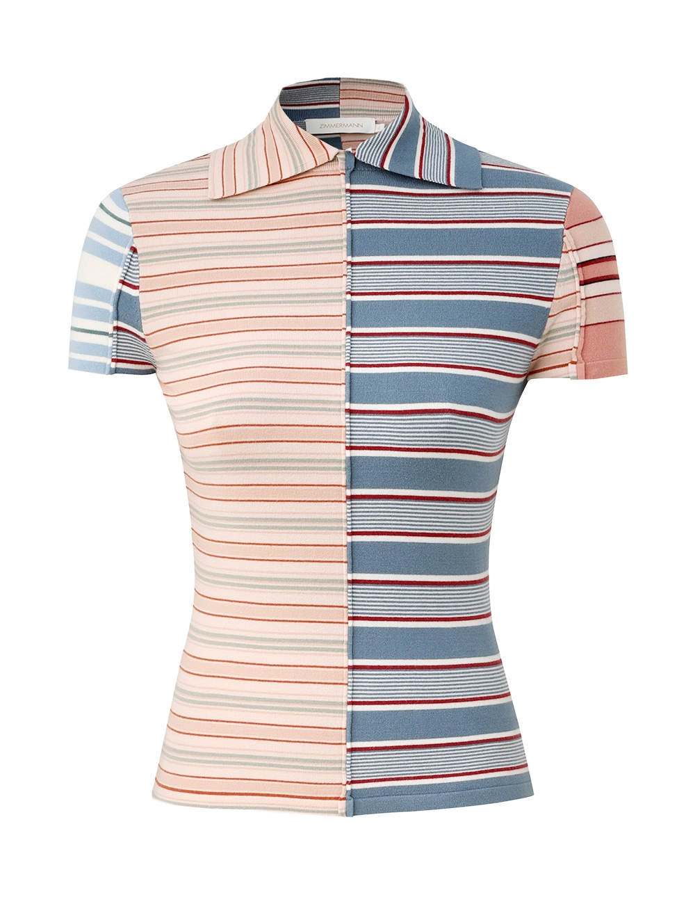 Polo de Rayas Entrelazadas Rebellion