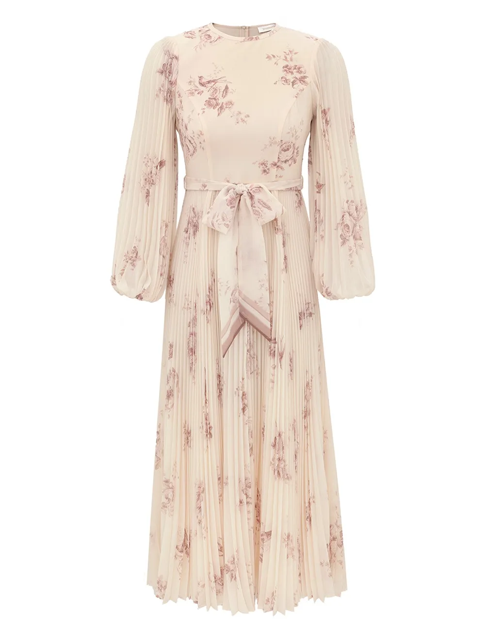Vestido de manga larga Sunray