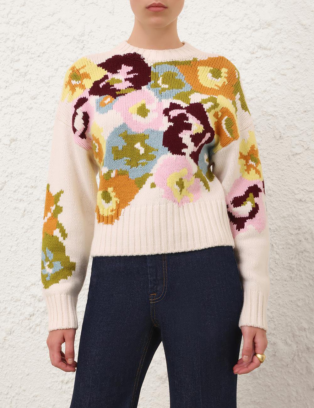 Sweater Floral Luna