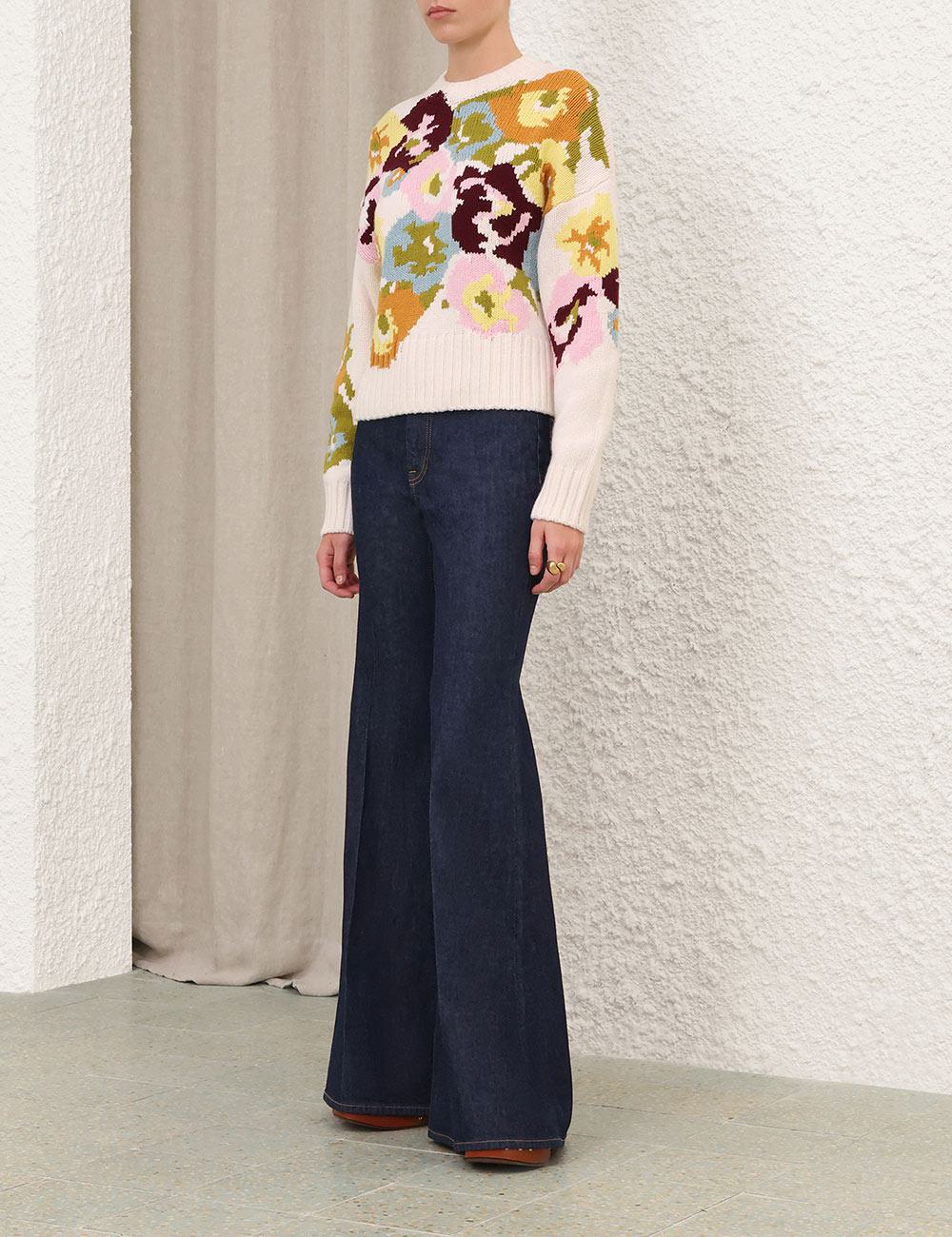 Sweater Floral Luna