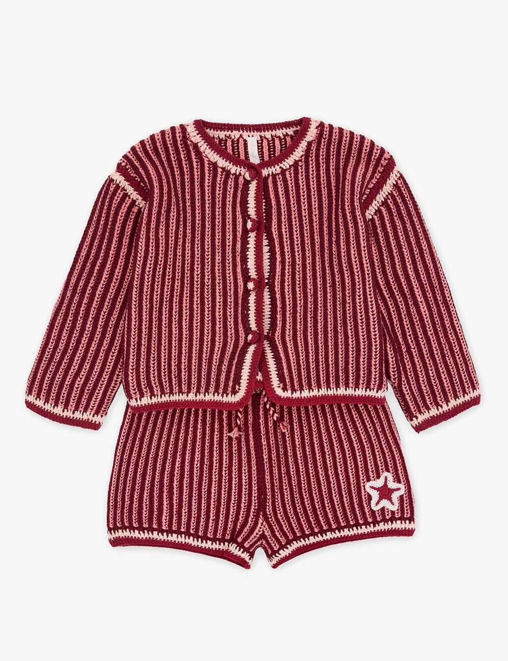 Chaqueta de punto para niños Mahon