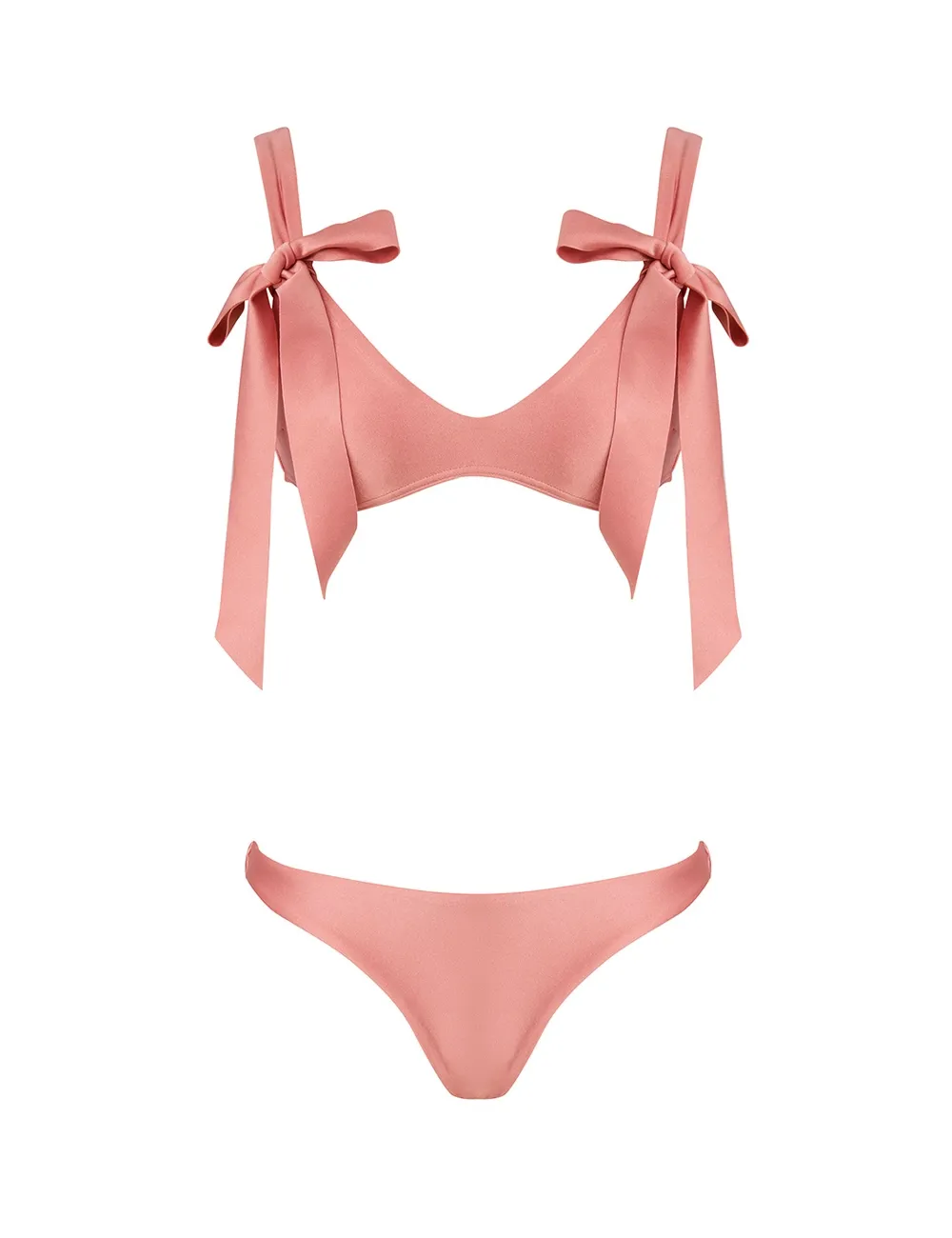 Bikini con corbata de lazo Patience