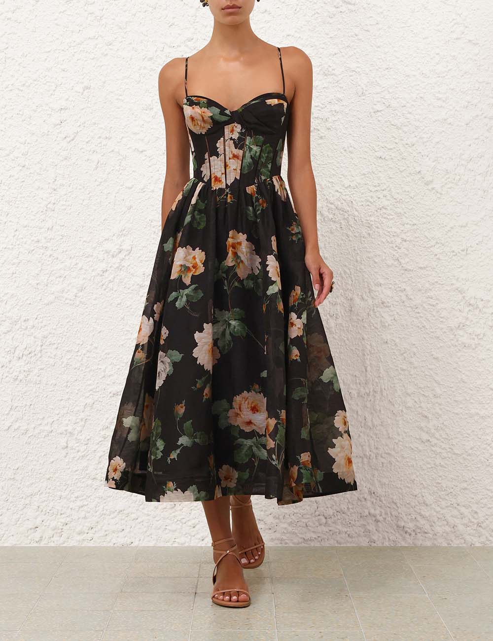 Vestido Midi Corset Luna