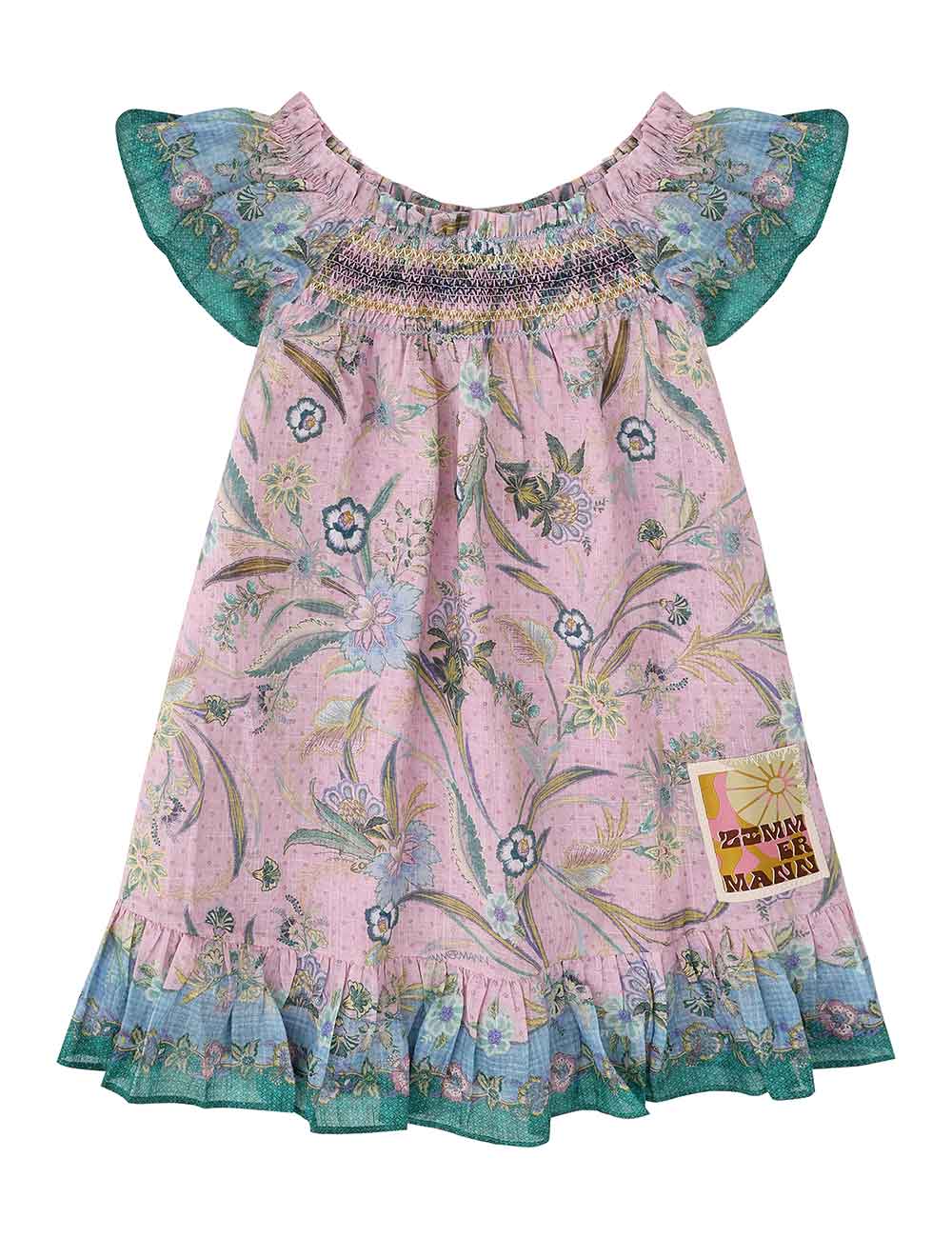 Vestido de volantes para niños Indra
