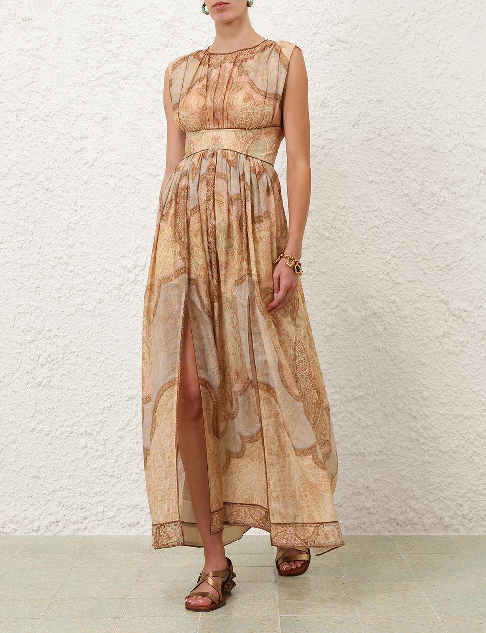 Vestido de cintura alta Wanderlust