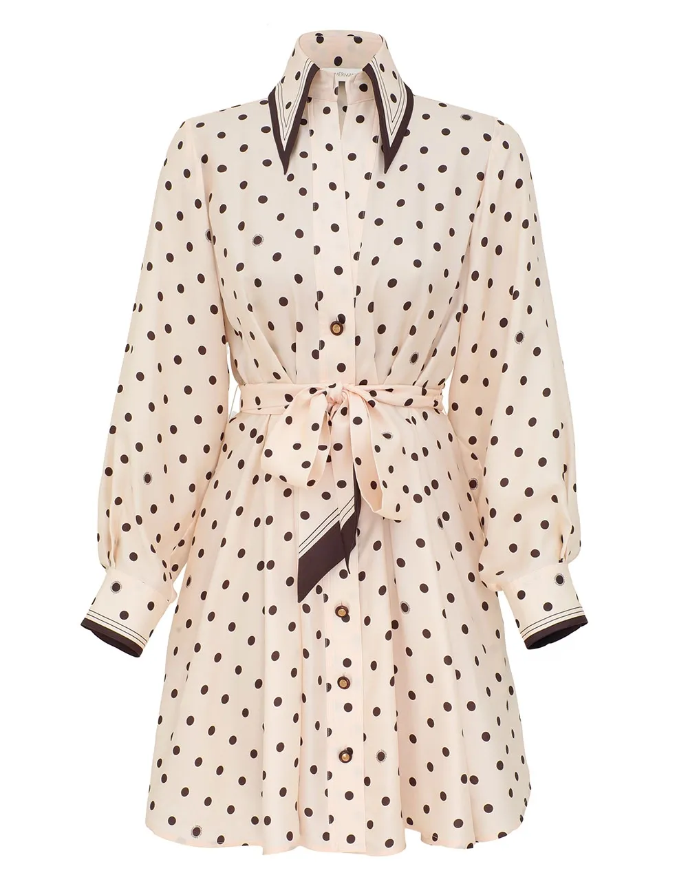Vestido Mini Tuck con Dots