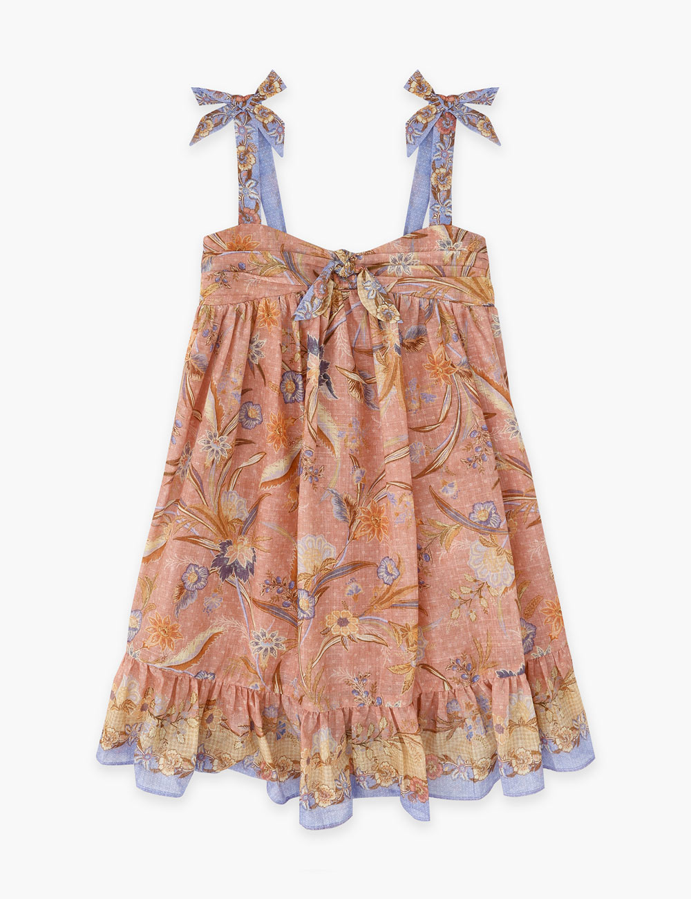 Vestido con cierre delantero para niños Indra