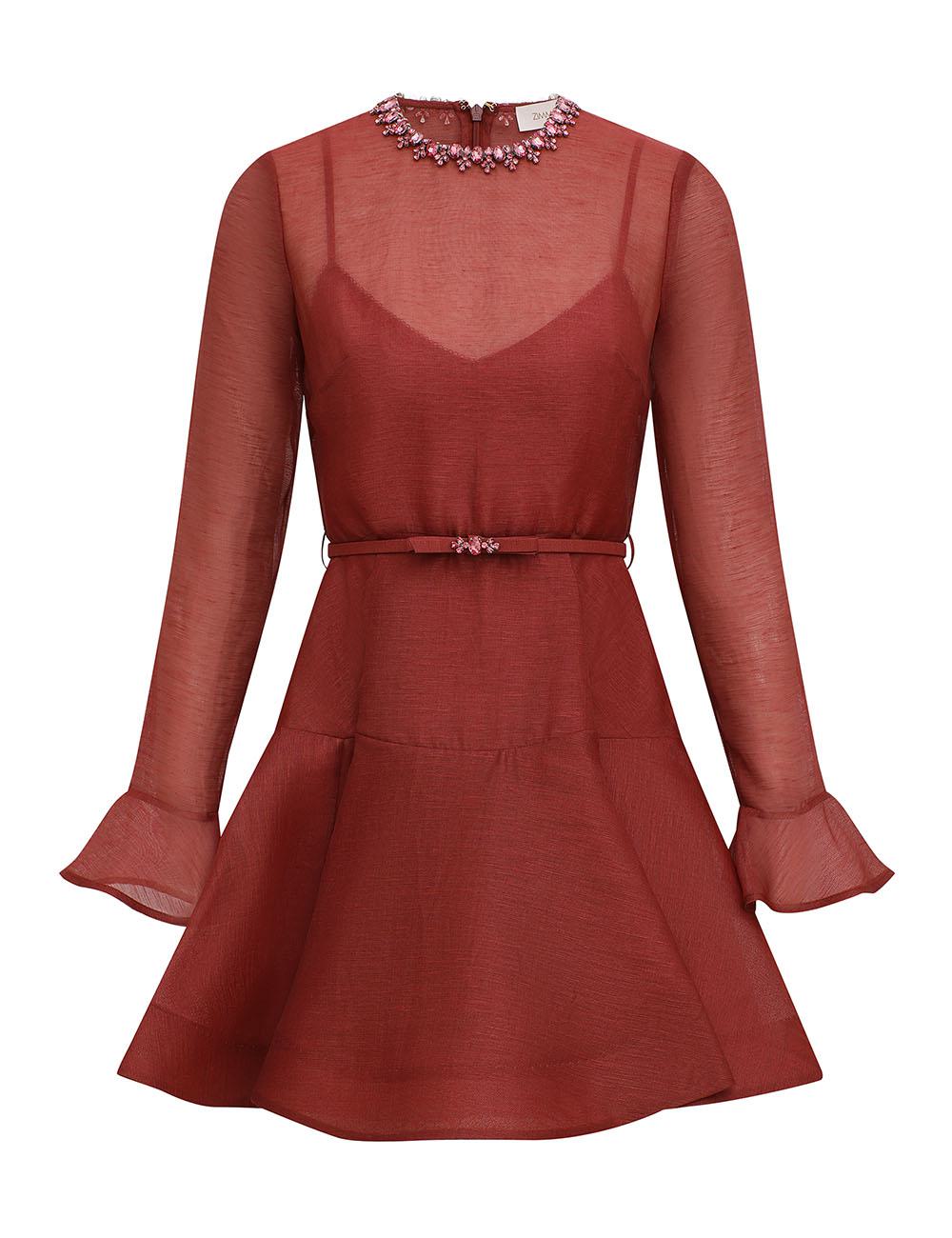 Vestido Mini Peplum Alquimia
