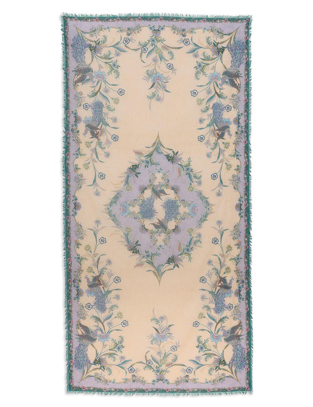 Pareo de algodón estampado