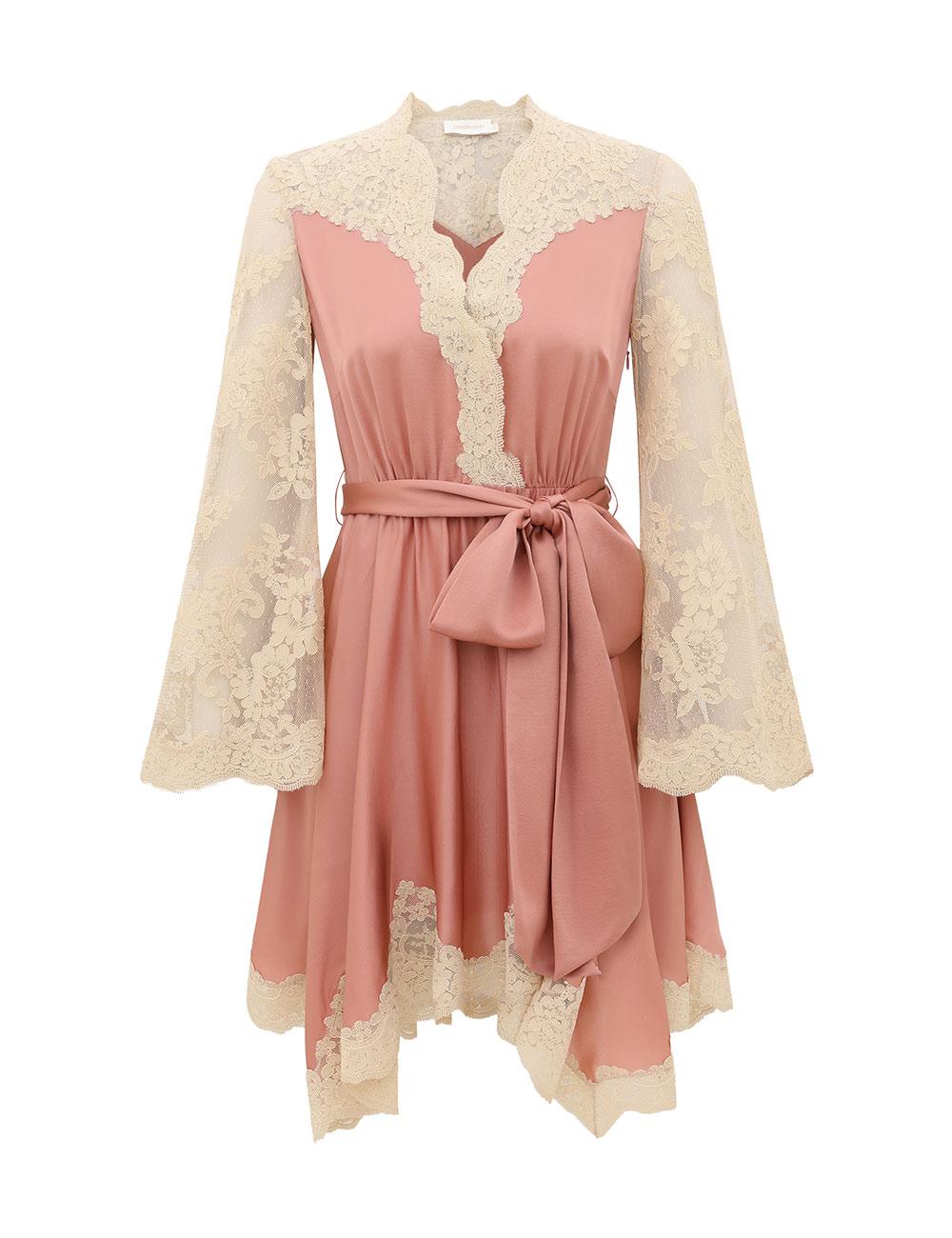 Vestido Mini Satin Luna